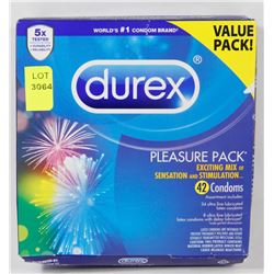 42 DUREX CONDOM PLEASURE PACK