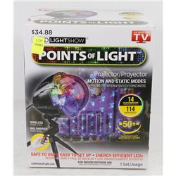 LED LIGHT SHOW POINTS OF LIGHT PROJECTOR