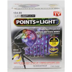 LED LIGHT SHOW POINTS OF LIGHT PROJECTOR