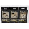 Image 1 : 3 PACK OF HI-FIDELITY EARBUDS