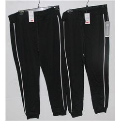 TWO PAIRS OF WOMENS TRACK PANTS SIZE MEDIUM