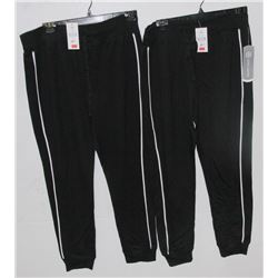 TWO PAIRS OF WOMENS TRACK PANTS SIZE MEDIUM