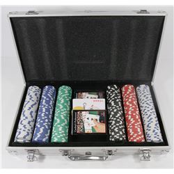 POKER CHIP SET AND CASE