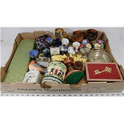 ESTATE LOT OF FIGURES, COLLECTIBLES & 2 GARDEN