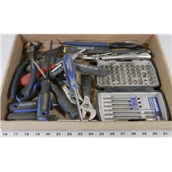 MASTERCRAFT TOOL & ACCESSORIES LOT - BIONIC WRENCH