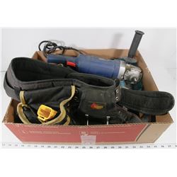 ESTATE LOT W/ TOOLBELT AND TOOLS, HARNESS ( TOOL )