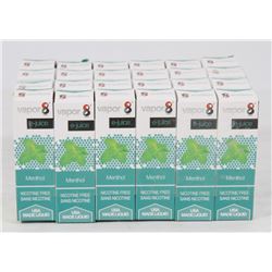24 VAPOR 8 E-JUICE 10ML MENTHOL FLAVOUR