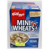 Image 1 : 5 BOXES OF KELLOGG'S MINI WHEATS 510G