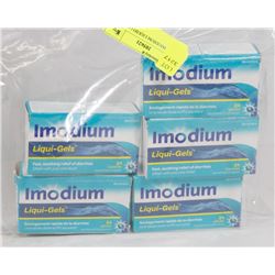 BAG OF IMODIUM LIQUID GELS PACKS