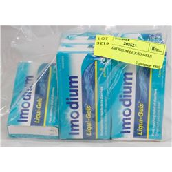 BAG OF IMODIUM LIQUID GELS PACKS