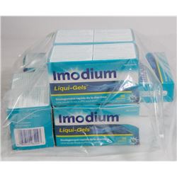 BAG OF IMODIUM LIQUID GELS PACKS