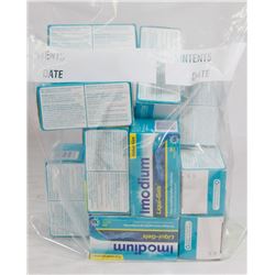 LARGE BAG OF IMODIUM LIQUID GELS VALUE SIZE PACKS