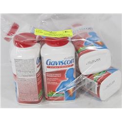 BAG OF 5 GAVISCON EXTRA STRENGTH CHEWABLE FOAMTABS