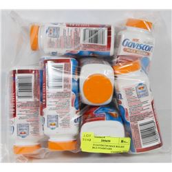 BAG OF 8 GAVISCON MAX RELIEF CHEWABLE FOAMTABS