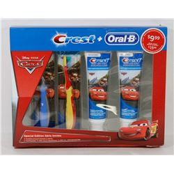 CREST & ORALB DISNEY CARS GIFT SET