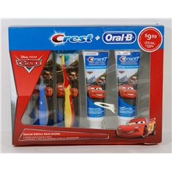 CREST & ORALB DISNEY CARS GIFT SET