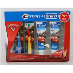 CREST & ORALB DISNEY CARS GIFT SET