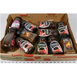 FLAT OF ASSORTED NESCAFE INSTANT COFFEE
