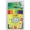 Image 1 : 6 CRAYOLA 6PK SILLY SCENTS WASHABLE MARKERS