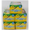 Image 1 : 5 CRAYOLA 6PK WASHABLE KIDS PAINTS - ASST COLORS