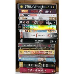 LOT OF 16 ASSORTED TV SERIES DVD'S
