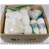 Image 1 : BOX WITH ASSORTED WOOL, YARN ETC