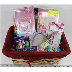 DISNEY PRINCESS THEMED EASTER BASKET