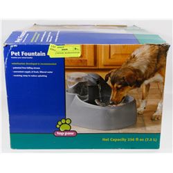 LARGE TOP PAW  WATER FOUNTAIN