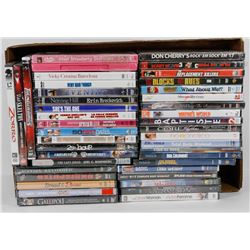 FLAT OF NEW STILL SEALED DVD'S