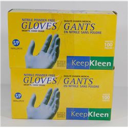 2 CASES OF KEEP KLEEN NITRILE POWDER FREE
