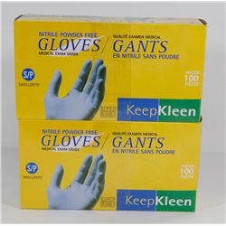 2 CASES OF KEEP KLEEN NITRILE POWDER FREE
