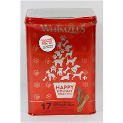 WHIMZEE'S TIN OF DOG TREATS
