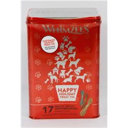 WHIMZEE'S TIN OF DOG TREATS