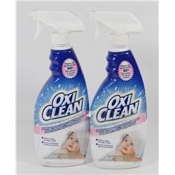 TWO BOTTLES OF OXYCLEAN SPRAY