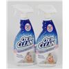 Image 1 : TWO BOTTLES OF OXYCLEAN SPRAY