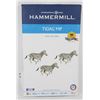 Image 1 : 500 SHEETS HAMMERMILL 20LB 92 BRIGHTNESS