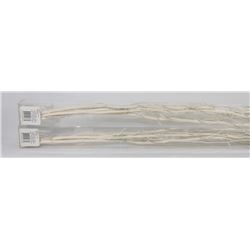 LOT OF TWO LED LIGHTED TWIG DECOR