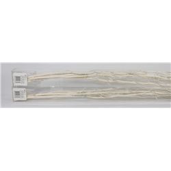 LOT OF TWO LED LIGHTED TWIG DECOR