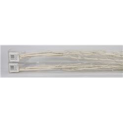 LOT OF TWO LED LIGHTED TWIG DECOR