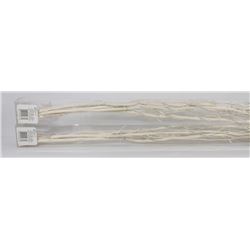 LOT OF TWO LED LIGHTED TWIG DECOR