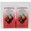 Image 1 : TWO 142G BAGS OF GODIVA ASSORTED CHOCOLATES