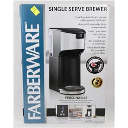 FARBERWARE SINGLE SERVE BREWER