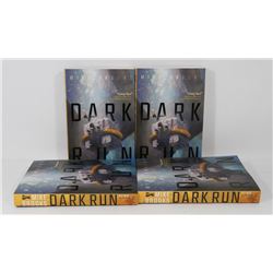 4 COPIES OF DARK RUN BY MARK BROOKS
