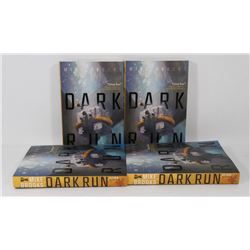 4 COPIES OF DARK RUN BY MARK BROOKS