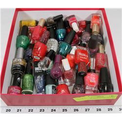 FLAT OF ASSORTED NAIL POLISHES