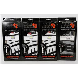 LOT OF LADIES BATTING GLOVES