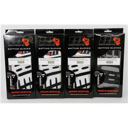 LOT OF LADIES BATTING GLOVES