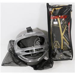 BAG OF BASEBALL SAFETY GEAR