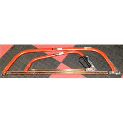 SET OF 2 NEW G-MAN BOW SAWS.