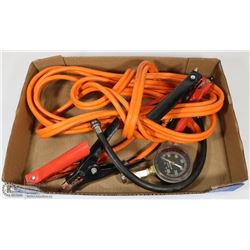 ESTATE FLAT H/D BOOSTER CABLES & COMPRESSION